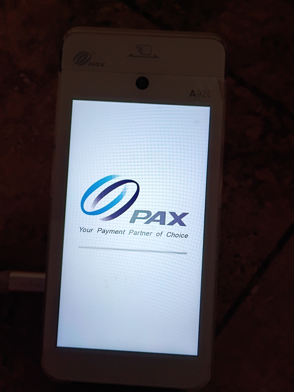 PAX A920 White Mobile Payment Terminal